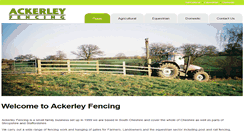 Desktop Screenshot of ackerleyfencing.co.uk